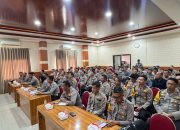 Perketat Perizinan Pemegang Senjata Api Personel, Polres Maros Sosialisasi Peraturan Kapolri