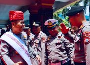 Penyambutan Dan Pelepasan Kapolres Tator Di Tandai Tradisi Pedang Pora