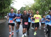 Kapolres Sidrap Bersama Forkopimda Meriahkan “Sidrap Run for Tourism 2025”