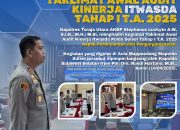 Tingkatkan Kualitas Perencanaan dan Pengorganisasian, Kapolres Toraja Utara Hadiri Taklimat Awal Audit Kinerja Itwasda Tahap I T.A. 2025