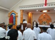 Polres Sidrap Amankan Perayaan Kamis Putih di Rumah Ibadah Jemaat Toraja