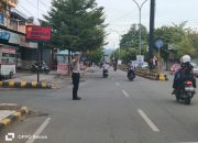Sat Lantas Polres Palopo Kawal Jalan Santai Paskah FKG Kota Palopo
