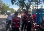 Sat Samapta Polres Pinrang Gelar Patroli Dialogis, Himbau Siswa Pengendara Motor untuk Gunakan Helm