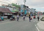 Strong Point Sat Lantas Polres Tator, Berikan Pelayanan Masyarakat Di Pagi Hari