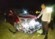 Polsek Sendana Amankan TKP Kecelakaan Lalu Lintas di Sendana, Satu Korban Dilarikan ke RSUD Majene