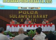 Kapolda Sulbar Buka Kegiatan Taklimat Awal Audit Kinerja Tahap I Aspek Perencanaan dan Pengorganisasian