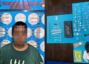 Satresnarkoba Polres Majene Berhasil Bekuk Pemuda Pelayahguna Sabu di Sebuah Penginapan