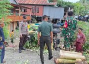 Diduga Supir Mengantuk, Sebuah Truk Tabrak Ruko Milik Warga di Kecamatan Pamboang