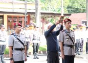 Kapolres Tator AKBP Budi Hermawan Pimpin Serah Terima Jabatan Kasat Narkoba