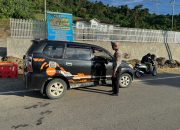 Sat PJR Polda Sulbar Gelar Razia, Petugas Tilang 10 Kendaraan