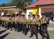 Polres Jeneponto Gelar Latihan Dalmas Rutin, Pastikan Personel dan Peralatan Siap Amankan May Day