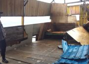Angin Puting Beliung Terjang Dusun Apoang Utara, Satu Warung Alami Kerusakan Parah