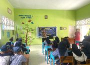 Unit Kamseltibcar Sat Lantas Polres Majene Sosialisasikan UU Lalu Lintas di SMP Negeri 3 Pamboang