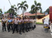 Siaga May Day, Polres Tana Toraja Gelar Latihan Dalmas