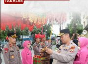 Polres Takalar Gelar Penyambutan Pejabat Kapolres AKBP Supriadi Rahman