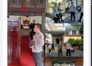 Pastikan Berjalan Aman, Kapolsek Ujung Pangdang Pantau Langsung Pengamanan Ibadah Jumat Agung