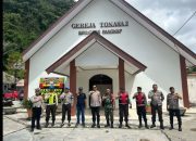 Jelang Hari Paskah, Wakapolres Pangkep Pimpin Pam Ibadah Umat Kristen