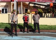 Kapolres Tator AKBP Budi Hermawan, Pimpin Apel Siaga May Day