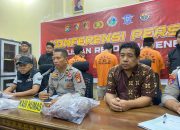 Polres Majene Gelar Konferensi Pers Terkait Penganiayaan Mahasiswa di Kampus STIKES BBM