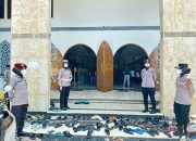 Polwan Polres Luwu Berikan Rasa Aman Jamaah, Laksanakan Pengamanan Salat Jumat di Belopa