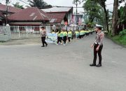 Polres Tator Turunkan Ratusan Personel, Jalan Santai Berlangsung Aman dan Lancar