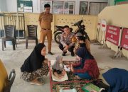 Bhabinkamtibmas Polres Majene Turut Aktif Dukung Program Penanganan Stunting di Posyandu Lestari