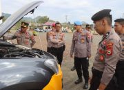 Pemeriksaan Kendaraan Dinas: Polres Soppeng Pastikan Kesiapan Sarpras