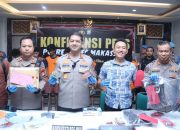 Kapolrestabes Makassar Pimpim Press Release Hasil Ungkap Sejumlah Kasus Yang Viral