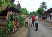 Polsek Sangalla Gencarkan Patroli Kamtibmas, Himbau Pelajar yang Berkeliaran di Luar Jam Sekolah