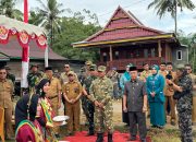 Wakapolres Wajo Hadiri Upacara Pembukaan TMMD Ke-124 di Desa Temabarang