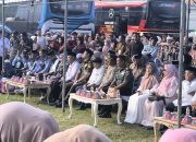 Ratusan Personel Polres Majene Amankan Pelepasan dan Pemberangkatan Calon Jamaah Haji Kloter 10 dan 11