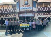Kapolres Soppeng Laksanakan Kunjungan Kerja ke Polsek Lalabata
