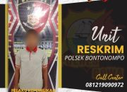 Bawa Sajam Tanpa Izin, Remaja 15 Tahun di Gowa Ditangkap Polsek Bontonompo