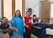 Kapolres Tator Lakukan Aksi Sosial Donor Darah Bagi Pasien Yang Membutuhkan