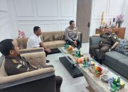 Pererat Sinergitas, Kapolres Gowa Silaturahmi dengan Kepala Kejaksaan Negeri Gowa