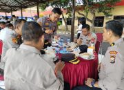 Kapolres Jeneponto Kembali Siapkan Sarapan Pagi untuk Anggota Usai Apel
