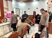 Polres Sidrap Gelar Pemeriksaan Kesehatan Berkala, Pastikan Personel Tetap Bugar