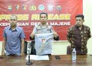 Polres Majene Beberkan Keberhasilan Operasi Sikat Marano 2025 Bersama Media