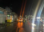 Cegah Pelanggaran Lalu Lintas dan Aksi Kriminalitas, Satlantas Polres Majene Gelar Patroli Blue Light Meski Cuaca Buruk