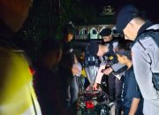 Antisipasi Gangguan Kamtibmas Dan Kriminal Jalanan, Samapta Polres Majene Gelar Patroli Malam