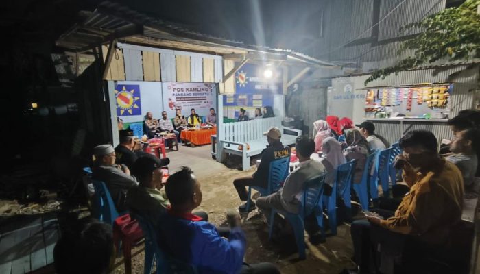 Pejabat Baru, Kapolsek Penakukang Silaturahmi Dengan FKPM Kelurahan Pandang