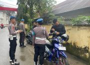 Gelar Gaktibplin, Si Propam Polres Tator Cek Sikap Tampang Dan Kelengkapan Personil
