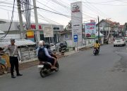 Sat Lantas Polres Soppeng Gatur Lalin di Pagi Hari