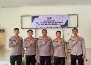 Supervisi, Kabid Humas Dorong Peningkatan Kinerja Humas Polresta Mamuju