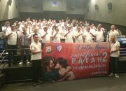Dirlantas Polda Sulsel Nonton Bareng Sayap-Sayap Patah 2 di Studio CGV Panakukang Makassar