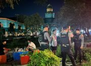 Sat Samapta Polres Pangkep Aktif Lakukan Patroli Akhir Pekan