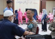 Polres Bone Gelar Donor Darah Sambut Hari Bhayangkara ke-79, Libatkan Pemda, TNI-Polri dan Bhayangkari