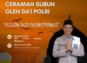 Bhabinkamtibmas Polsek Somba Opu Sampaikan Ceramah di Masjid Al Falah Antang Makassar