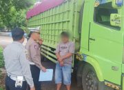 Satlantas Polres Bone Sosialisasi Dan Pendataan Truk Over Dimension dan Over Load