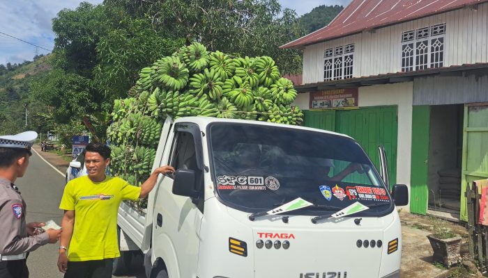 9 Kendaraan Over Load Kena Teguran Tertulis, Upaya Ditlantas Polda Sulbar Tekan Over Dimension dan Over Loading